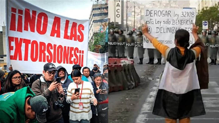 Confirman paro nacional el 14 de mayo por la inacción del gobierno de Boluarte frente a la escalada de violencia